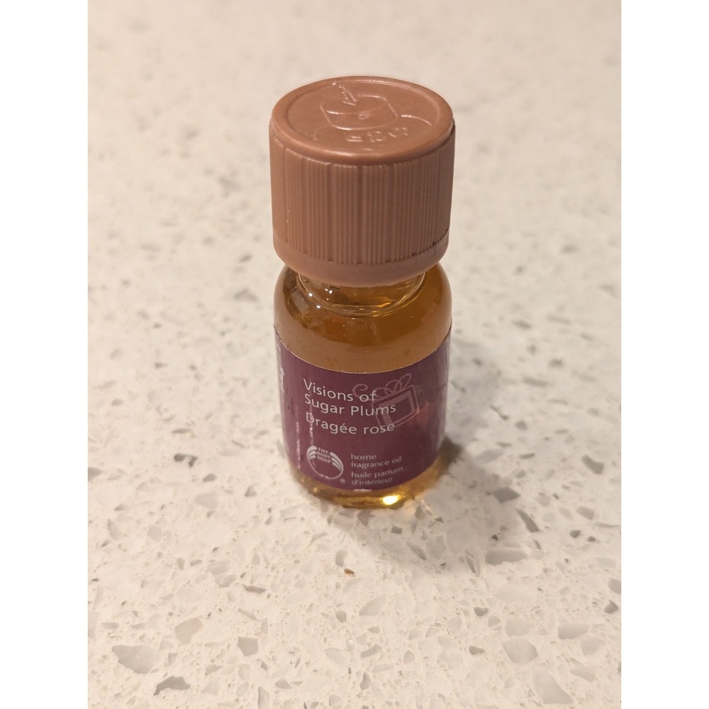 The Body Shop Visions of Sugar Plums Home Fragrance Oil Burner Scent 10ml - FULL